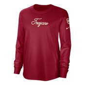USC Trojans Women's Nike Cardinal Letterman Long Sleeve T-Shirt